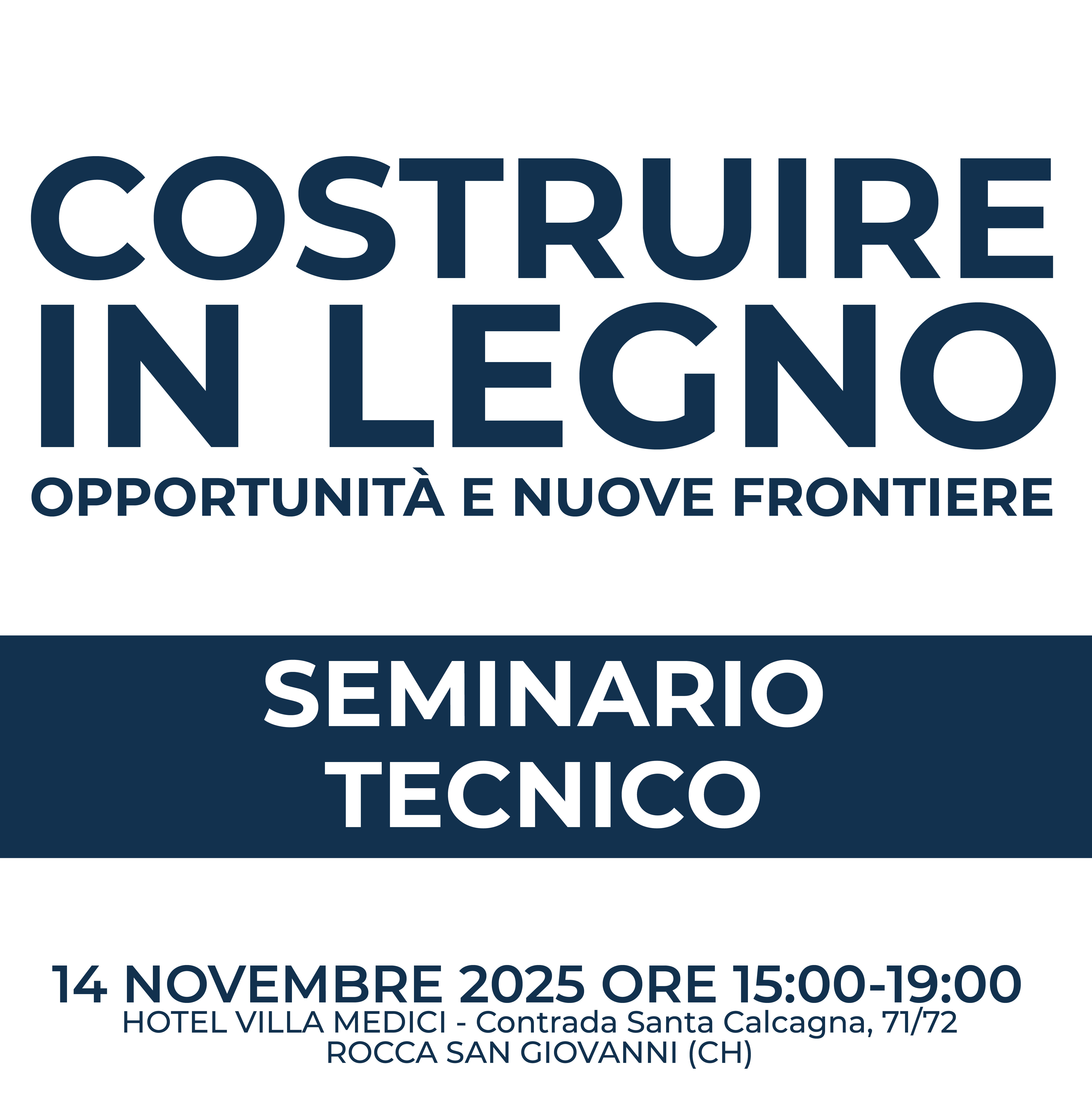 SEMINARIO TECNICO - Chieti 